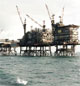 1970's offshore gas rigs.